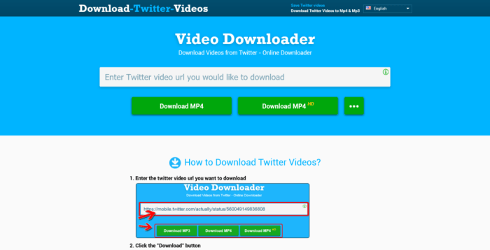 Cara Download Video Twitter