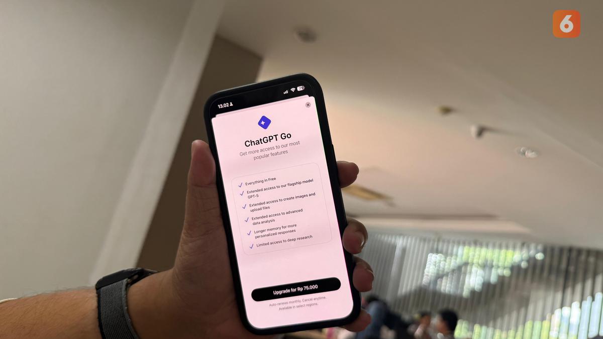 Tiga Teknologi Teratas ChatGPT Go Resmi Rilis di Indonesia Mendapatkan Perhatian