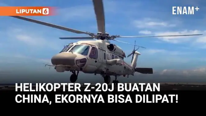 Helikopter Z-20J dari China Tampil Perdana di Pameran Helikopter Tianjin