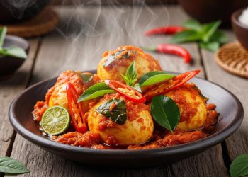 Resep Telur Bumbu Rica-Rica Pedas yang Sedap Disantap dengan Nasi Hangat