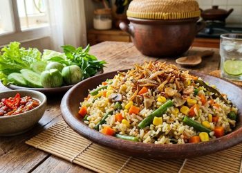 Resep Praktis Nasi Liwet Sayur Gurih Sederhana dan Lezat