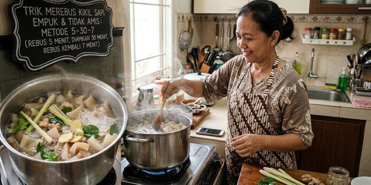 9 Trik Merebus Kikil Sapi agar Empuk dan Bebas Bau Amis dengan Takaran Daun Jeruk