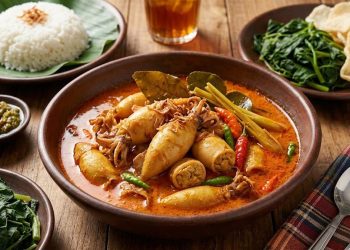 Gulai Cumi Khas Padang yang Empuk dan Lezat