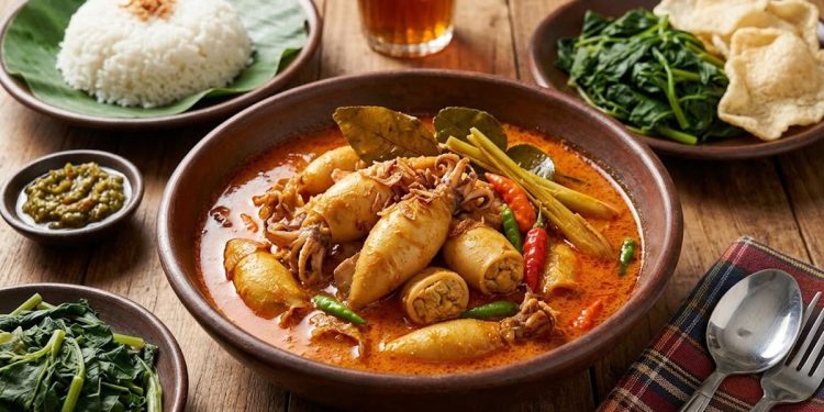 Gulai Cumi Khas Padang yang Empuk dan Lezat